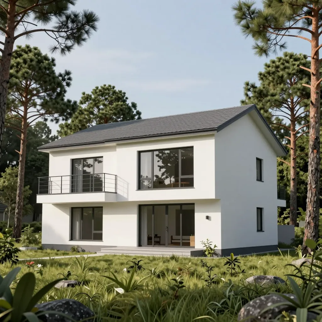 43 m² Tek Katlı Prefabrik Ev